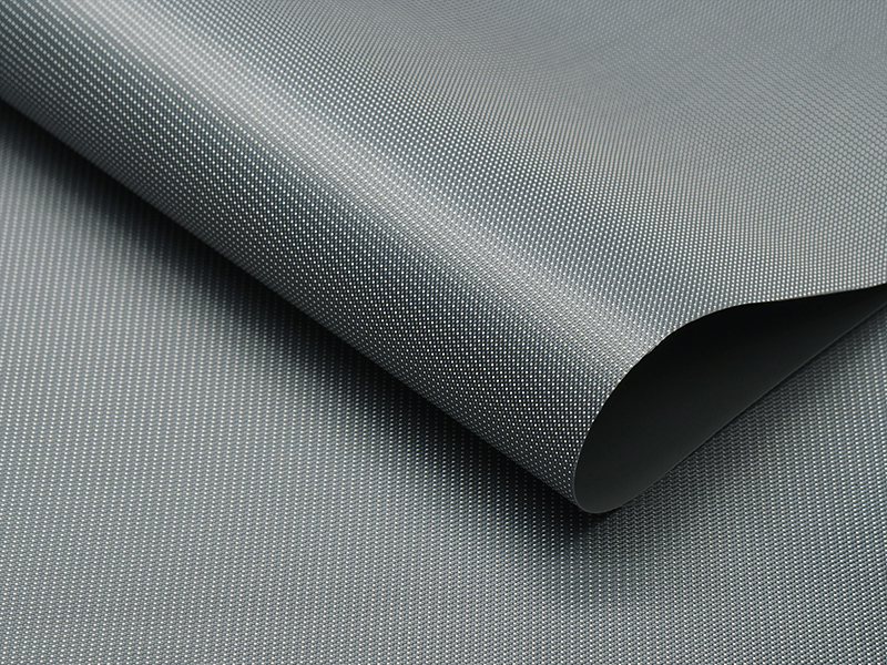 ผ้า 210D PVC เส้นขาวเล็ก No.095